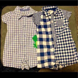 Carter’s Boys Gingham Pair